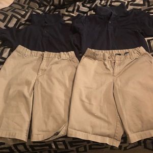 🔥Bundle🔥 4 Shirts size 14-16 XL/2 Shorts size 18